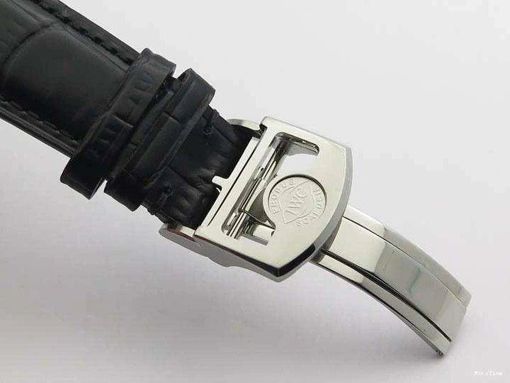 MIROTIME 0118 Portuguese Real PR Real Annual Calendar IW5035 YLF 1:1 Best Edition White Dial On Leather Strap A Refined 7243